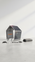 LUM Solar 40 Portable Solar Panel-Gray